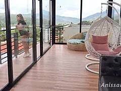 I watch Anissa Miller shake her huge ass and fuck her stepbrother.