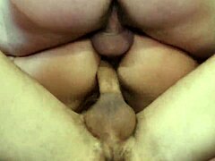 Doble anal hardcore banging with sexy Nuria Millan