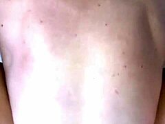 I love pounding this petite Latina's natural big tits in missionary after school creampie