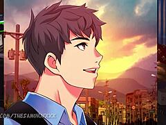 Loser Fucks Hot Blonde Friend and Cums Inside Shaved Pussy