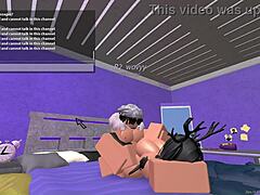 Why is this rich slut getting pounded by a Roblox fan?