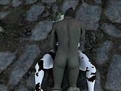 Elfs And Orcs Battle