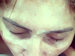 why did the fat husband make his wife kneel and suck his dick?