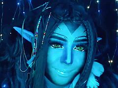 She Lives For Avatar In Beautiful Webcam Dancing