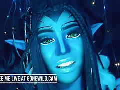 She Lives For Avatar In Beautiful Webcam Dancing