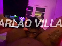 novinha gozando levando linguada na buceta