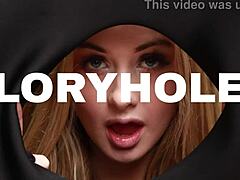 British babe eats ice cream with cum! 😋