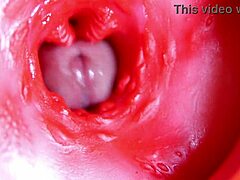 Feeling that huge red cock inside me