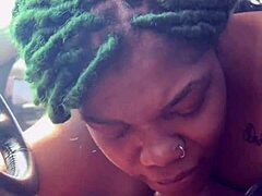 big daddy chevy impala gives sloppy deepthroat and rides muscular bodybuilder