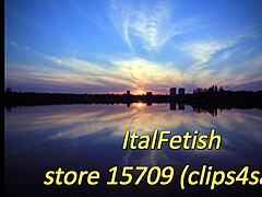 roberta teases with her stinky feet 😏