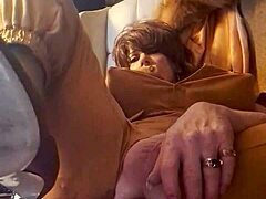 Fine ass tranny rides that big dildo deep 😍🍑