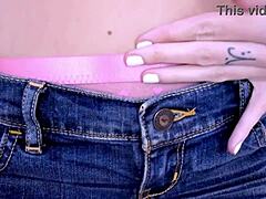 Skinny beautiful model seduced by producer