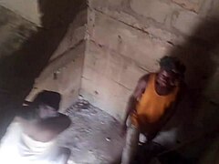 my brick layer neighbor fucks me in the uncompleted building