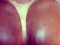 i lick her big tits and make her orgasm in our homey sex sesh