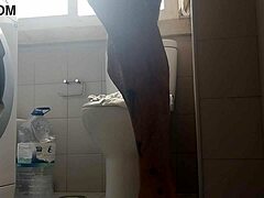 He shaved his big dick and spat out lots of milk!