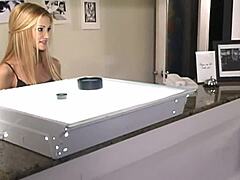 Blonde Lesbian Car Shoot Turns into Interracial Adventure with Fingering and Licking