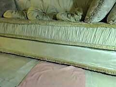 Busty Camgirl In Black Pantyhose And Bra