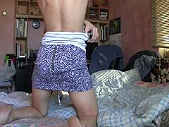 Alone And Feeling Horny So I Masturbated In My Room