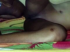 petite black teen 18+ afraid of big dick? first time with monster cock!