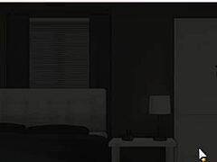 House Chores With Maid In Cartoon Style.