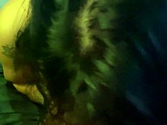 alice fire in lingerie gives asian blowjob