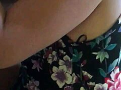 Curly Haired Amateur Teen Gives Rich Blowjob To Hard Cock In Bedroom