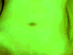 Beautiful latina babe masturbates showing her big ass and vagina