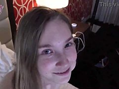 Mr. Brogan drills blonde Claire's ass with cum