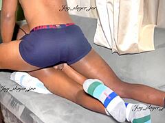 African petite 18+ beauty roughfucked in cowgirl with pussy eating licking orgasm and cumshot.