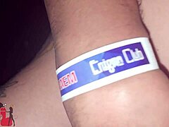 Do you like macho rubbing cock on pussy at gloryhole?