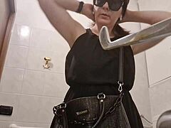 Nicoletta's awkward moments in public restrooms?