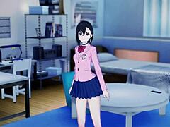 Ayase momo provides jerk off instructions with dirty talk and cumming