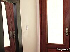 I'M SO TURNED ON WATCHING THIS MILF FUCK THAT BLONDE TEEN 18+ ASS AND PUSSY!