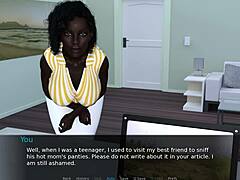 In paradise, black beauties lick shaved pussies and big tits