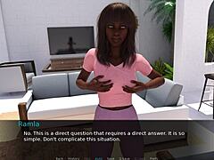 In paradise, black beauties lick shaved pussies and big tits