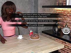 In paradise, black beauties lick shaved pussies and big tits