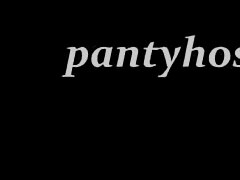 Mika Silk Teases in Pantyhose