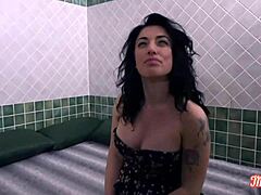 Damn, Sabrina the hot milf handles two cocks like a pro!