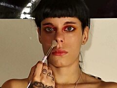 Watch teen goth girls sneeze huge snot in fetish POV!