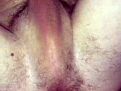 my experiment led to a cum shower on big tits.