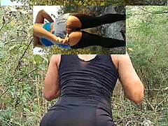 Hey, I'm showing off my tasty ass in the mountain fantasy, feeling the fresh air on my skin.