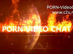 Girl performs on webcam live