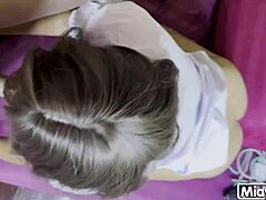 oh, thai slut takes shaved ass creampie from monster cock!