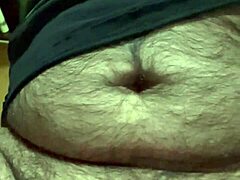 Masturbation Playing with Foreskin Shooting Load