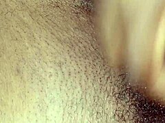 home made shaving session in dorm