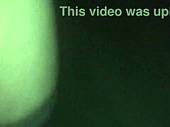 in the woods wearing only g-string and fishnet stockings