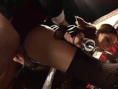 Milf In Stockings And Fishnets Gets Anal Fucking And Blowjob From Monster Cock!