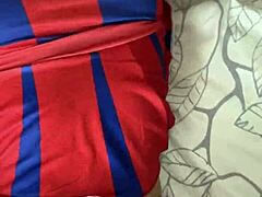 hot cheerleader with big ass fucks two cocks 😏