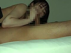 Asian Schoolgirl in Uniform Shows Legs and Small Waist