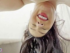 Latina Virgin Loses Anal Cherry to Black Stud